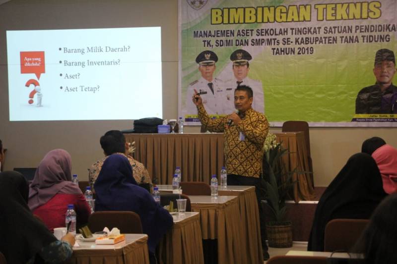 Bimtek Manajemen Aset Sekolah tingkat Satuan Pendidikan TK, SD/MI dan SMP/MTs Se-Kabupaten Tana Tidung